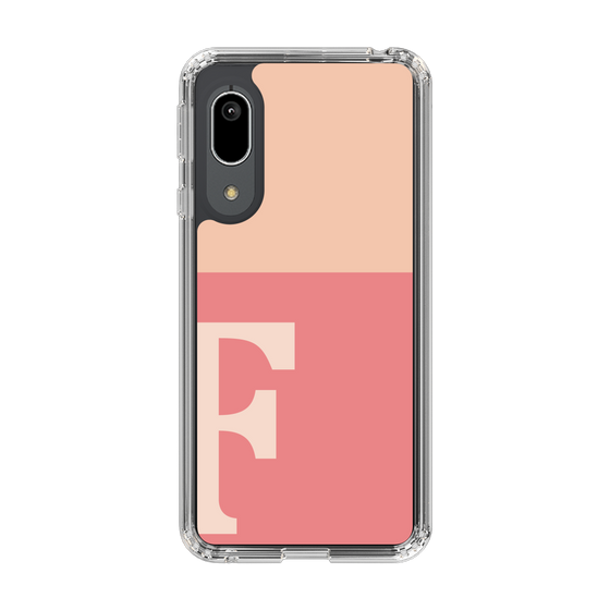 Slim Protection Case［ Original - initial two tone - F pink ］
