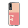 Slim Protection Case［ Original - initial two tone - F pink ］