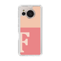 Slim Protection Case［ Original - initial two tone - F pink ］