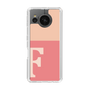 Slim Protection Case［ Original - initial two tone - F pink ］