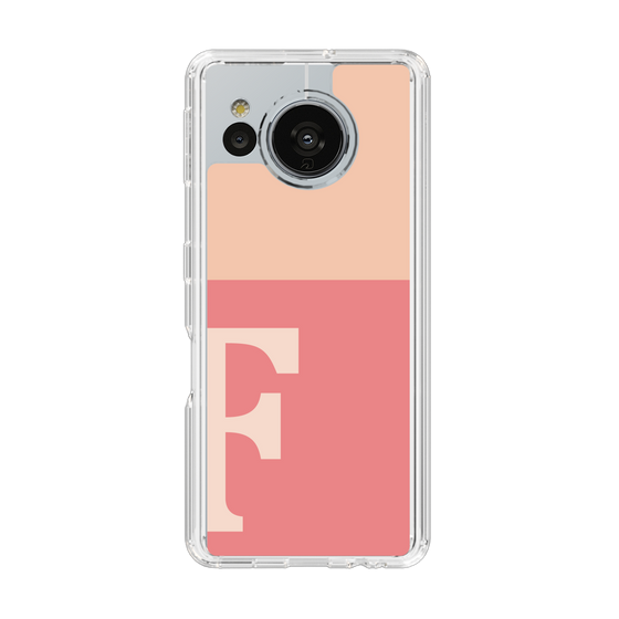 Slim Protection Case［ Original - initial two tone - F pink ］