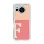 Slim Protection Case［ Original - initial two tone - F pink ］