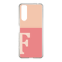 Slim Protection Case［ Original - initial two tone - F pink ］