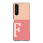 Slim Protection Case［ Original - initial two tone - F pink ］