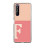 Slim Protection Case［ Original - initial two tone - F pink ］