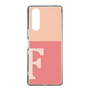 Slim Protection Case［ Original - initial two tone - F pink ］