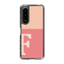Slim Protection Case［ Original - initial two tone - F pink ］