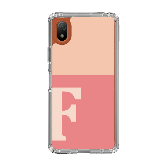 Slim Protection Case［ Original - initial two tone - F pink ］