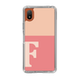 Slim Protection Case［ Original - initial two tone - F pink ］