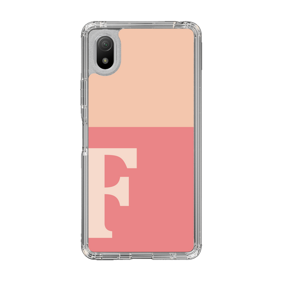 Slim Protection Case［ Original - initial two tone - F pink ］