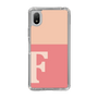 Slim Protection Case［ Original - initial two tone - F pink ］