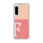 Slim Protection Case［ Original - initial two tone - F pink ］