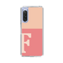 Slim Protection Case［ Original - initial two tone - F pink ］