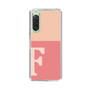 Slim Protection Case［ Original - initial two tone - F pink ］