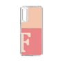 Slim Protection Case［ Original - initial two tone - F pink ］
