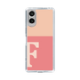 Slim Protection Case［ Original - initial two tone - F pink ］