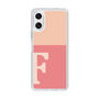 Slim Protection Case［ Original - initial two tone - F pink ］