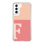 Slim Protection Case［ Original - initial two tone - F pink ］