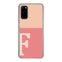 Slim Protection Case［ Original - initial two tone - F pink ］