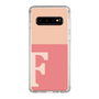 Slim Protection Case［ Original - initial two tone - F pink ］