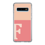 Slim Protection Case［ Original - initial two tone - F pink ］