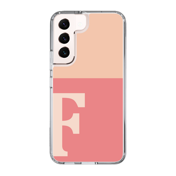Slim Protection Case［ Original - initial two tone - F pink ］