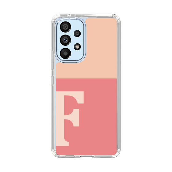 Slim Protection Case［ Original - initial two tone - F pink ］