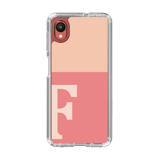 Slim Protection Case［ Original - initial two tone - F pink ］