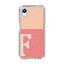 Slim Protection Case［ Original - initial two tone - F pink ］
