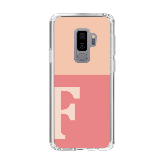Slim Protection Case［ Original - initial two tone - F pink ］
