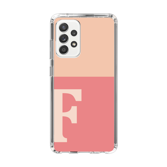 Slim Protection Case［ Original - initial two tone - F pink ］