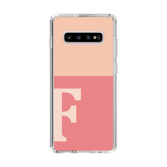 Slim Protection Case［ Original - initial two tone - F pink ］