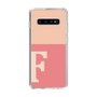 Slim Protection Case［ Original - initial two tone - F pink ］