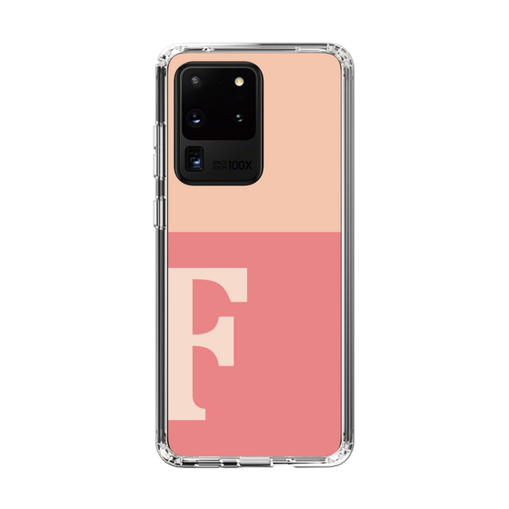 Slim Protection Case［ Original - initial two tone - F pink ］