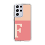 Slim Protection Case［ Original - initial two tone - F pink ］