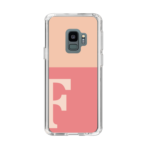 Slim Protection Case［ Original - initial two tone - F pink ］