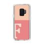 Slim Protection Case［ Original - initial two tone - F pink ］