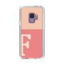 Slim Protection Case［ Original - initial two tone - F pink ］