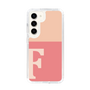 Slim Protection Case［ Original - initial two tone - F pink ］