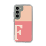 Slim Protection Case［ Original - initial two tone - F pink ］