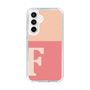Slim Protection Case［ Original - initial two tone - F pink ］