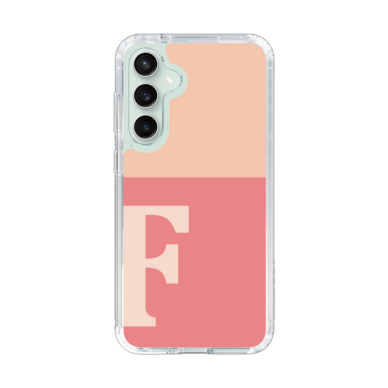 Slim Protection Case［ Original - initial two tone - F pink ］
