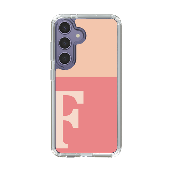 Slim Protection Case［ Original - initial two tone - F pink ］