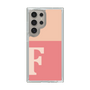 Slim Protection Case［ Original - initial two tone - F pink ］