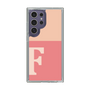 Slim Protection Case［ Original - initial two tone - F pink ］