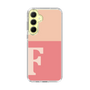 Slim Protection Case［ オリジナル - initial two tone - F pink ］