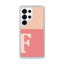 Slim Protection Case［ Original - initial two tone - F pink ］