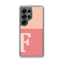 Slim Protection Case［ Original - initial two tone - F pink ］