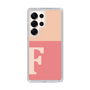 Slim Protection Case［ Original - initial two tone - F pink ］