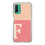 Slim Protection Case［ Original - initial two tone - F pink ］